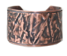 Copper Cuff 1inch Bracelet by Dani'z Designz of Missoula Montana